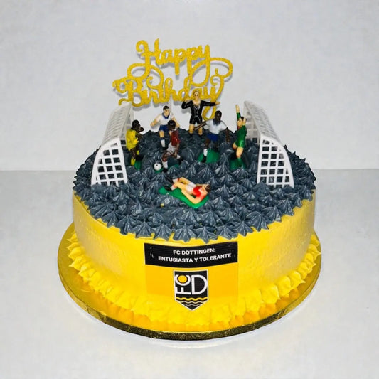 Fussball-Geburtstagstorte – Individuelles Design Celestial Art